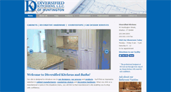 Desktop Screenshot of diversifiedkitchensllc.com